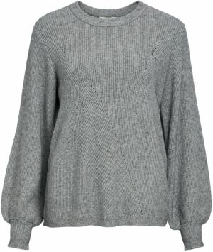 OBJECT Sveter 'Ditte'  sivá melírovaná