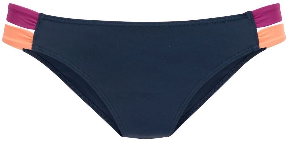 LASCANA ACTIVE Bikinové nohavičky  tmavomodrá / fialová / koralová