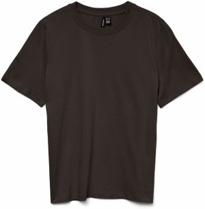 VERO MODA Tričko 'VMPaulina'  tmavohnedá