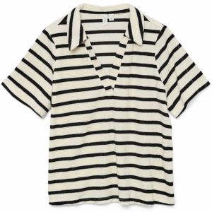 VERO MODA Tričko 'VMEMELI'  béžová / čierna
