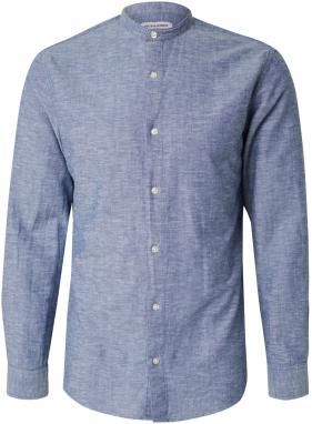 JACK & JONES Košeľa 'JJEBREEZE'  modrá denim
