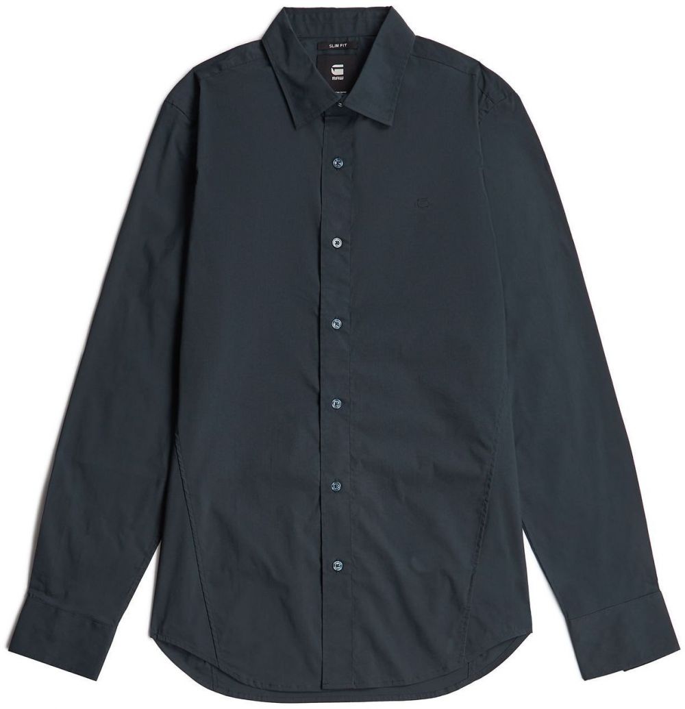 G-STAR Košeľa 'Uniform'  tmavomodrá