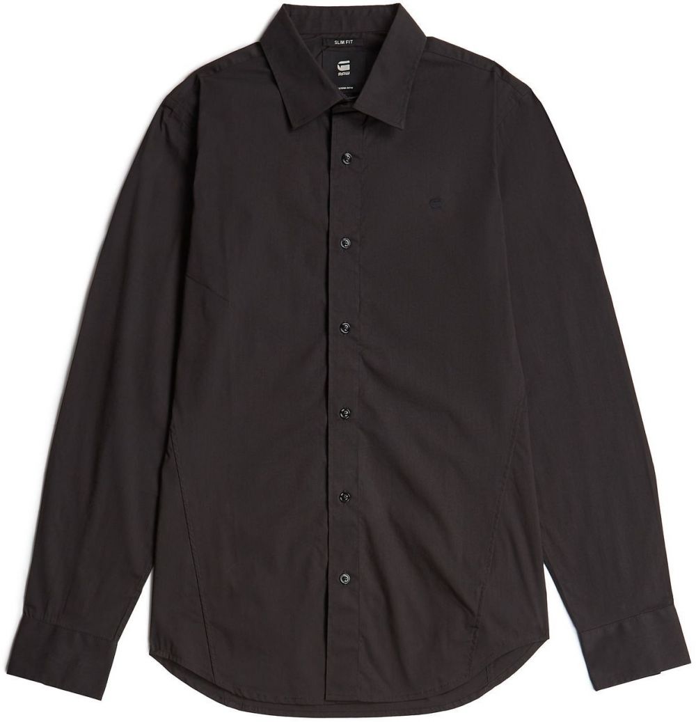 G-STAR Košeľa 'Uniform'  čierna
