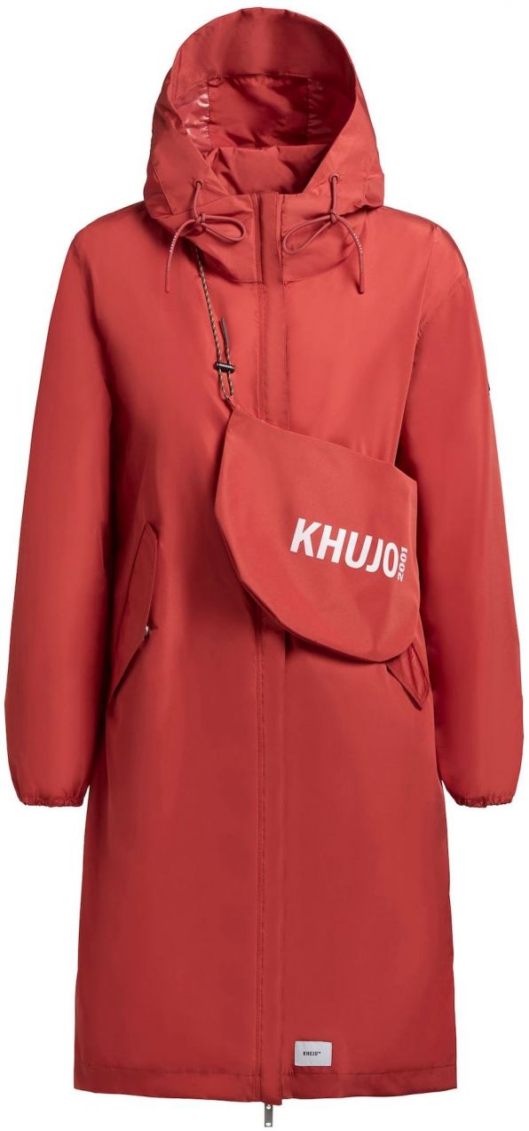 khujo Prechodný kabát 'TIMEA'  červená