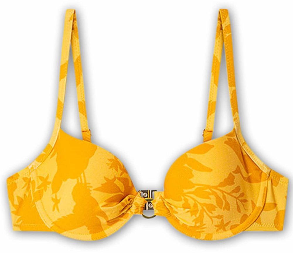 Gisela Bikinový top  horčicová
