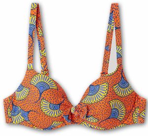 Gisela Bikinový top  oranžová
