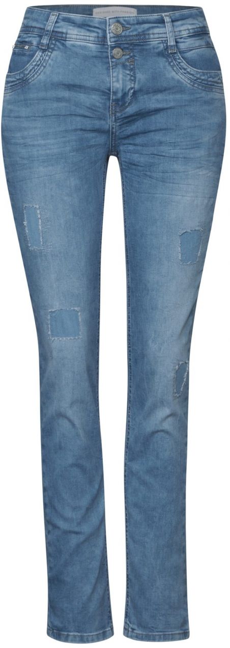 STREET ONE Džínsy 'Jane'  modrá denim