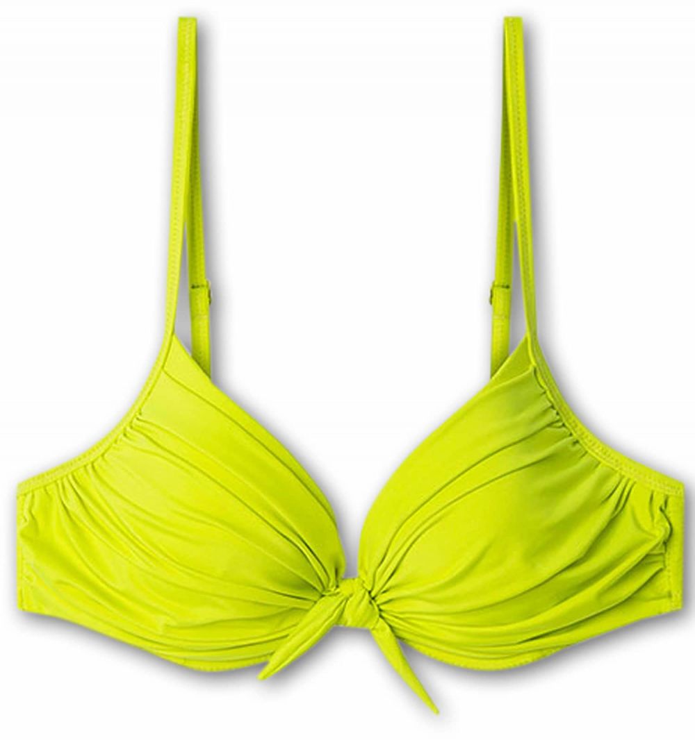 Gisela Bikinový top  neónovo zelená