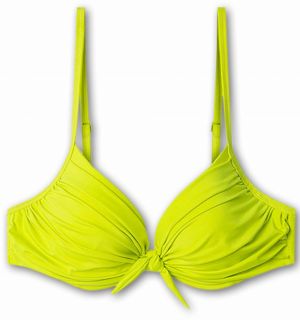 Gisela Bikinový top  neónovo zelená