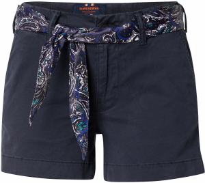 Superdry Chino nohavice 'Classic'  námornícka modrá