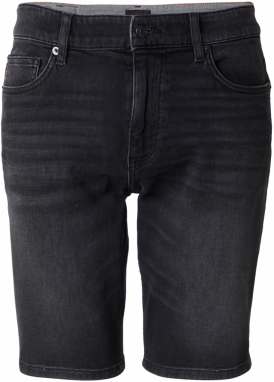 BOSS Džínsy 'Delaware'  čierny denim