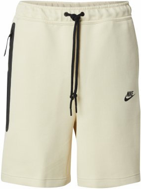 Nike Sportswear Nohavice 'TCH FLC'  kaki / čierna