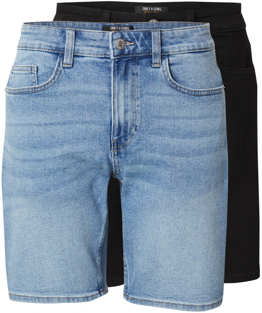 Only & Sons Džínsy 'ONSWEFT'  modrá denim / čierny denim