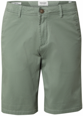 JACK & JONES Chino nohavice 'JJIBowie'  zelená