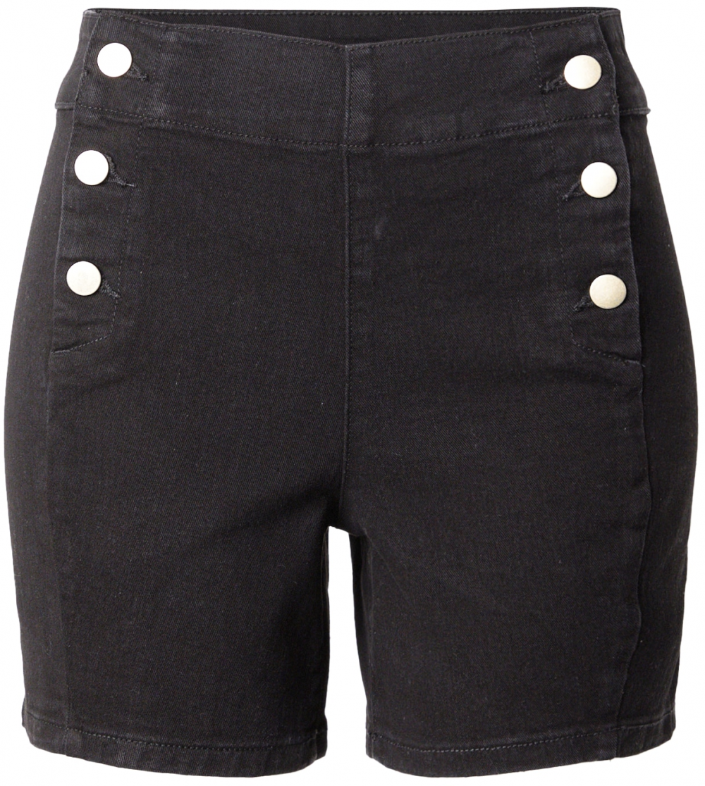 VERO MODA Džínsy  čierny denim