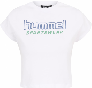 Hummel Tričko 'June'  modrá / zelená / biela