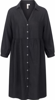Ragwear Košeľové šaty 'Almu'  čierna