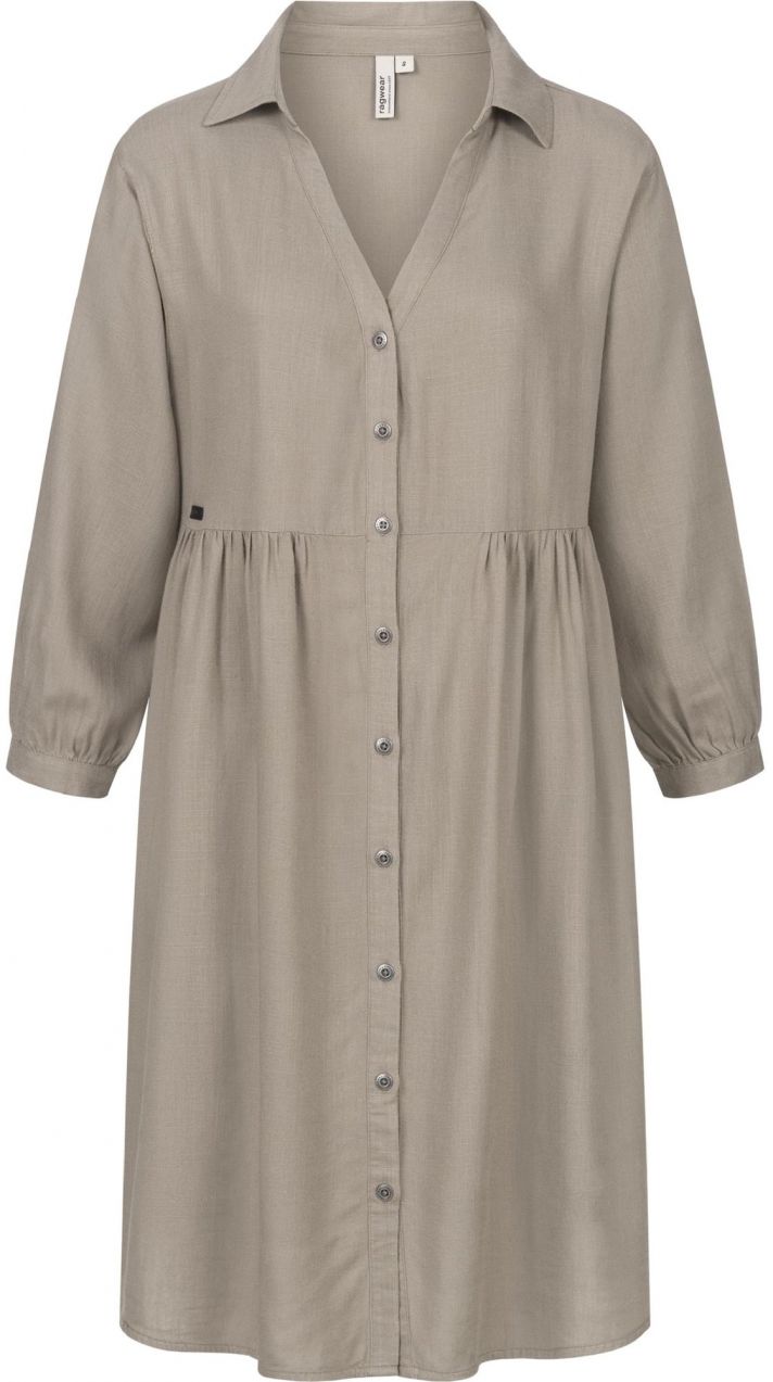 Ragwear Košeľové šaty 'Almu'  olivová
