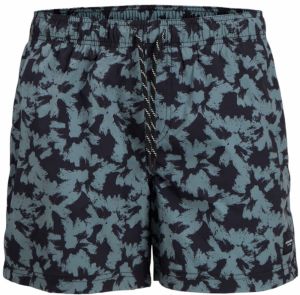 JACK & JONES Plavecké šortky 'JPSTMAUI'  modrosivá / čierna