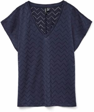 VERO MODA Blúzka 'VMTHAS'  námornícka modrá
