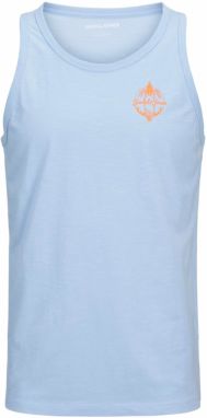 JACK & JONES Tričko 'JJONE'  svetlomodrá / oranžová