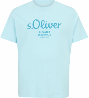 s.Oliver Tričko  azúrová / svetlomodrá