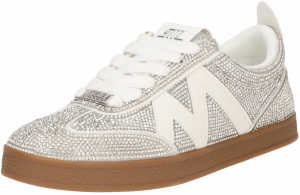 STEVE MADDEN Nízke tenisky 'Degree-R'  strieborná / biela