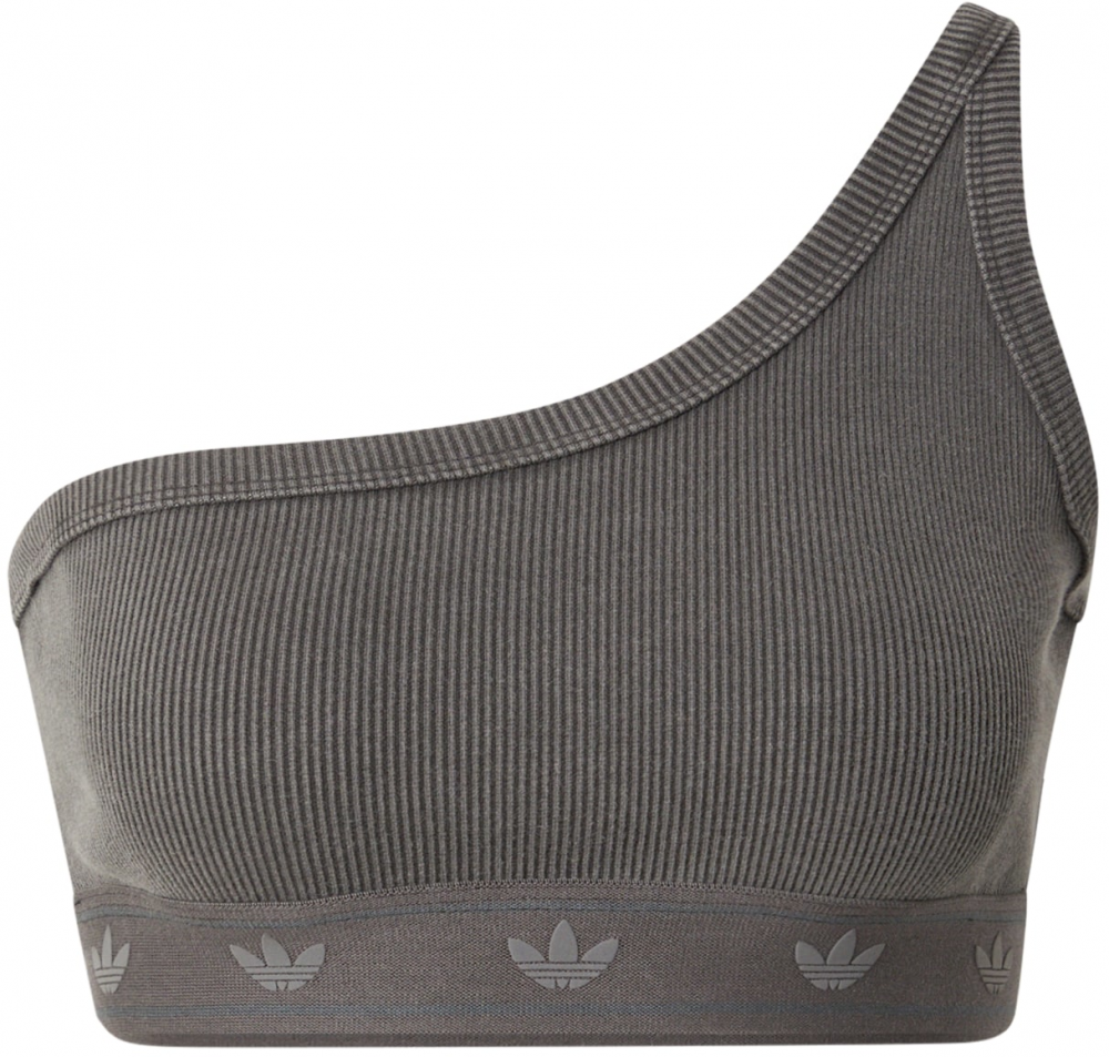 ADIDAS ORIGINALS Top  svetlosivá / čierna melírovaná