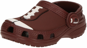 Crocs Otvorená obuv 'Classic Football'  hnedá / biela