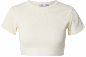 ADIDAS ORIGINALS Tričko  šedobiela