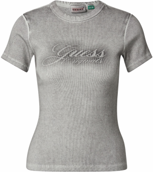 GUESS Originals Tričko  sivá / čierna