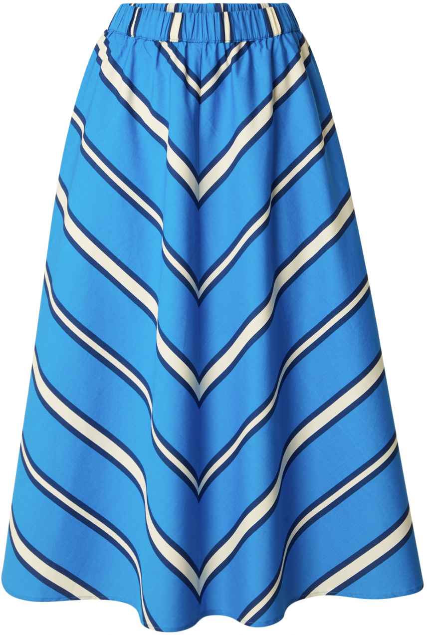 TOPSHOP Sukňa  námornícka modrá / azúrová / biela