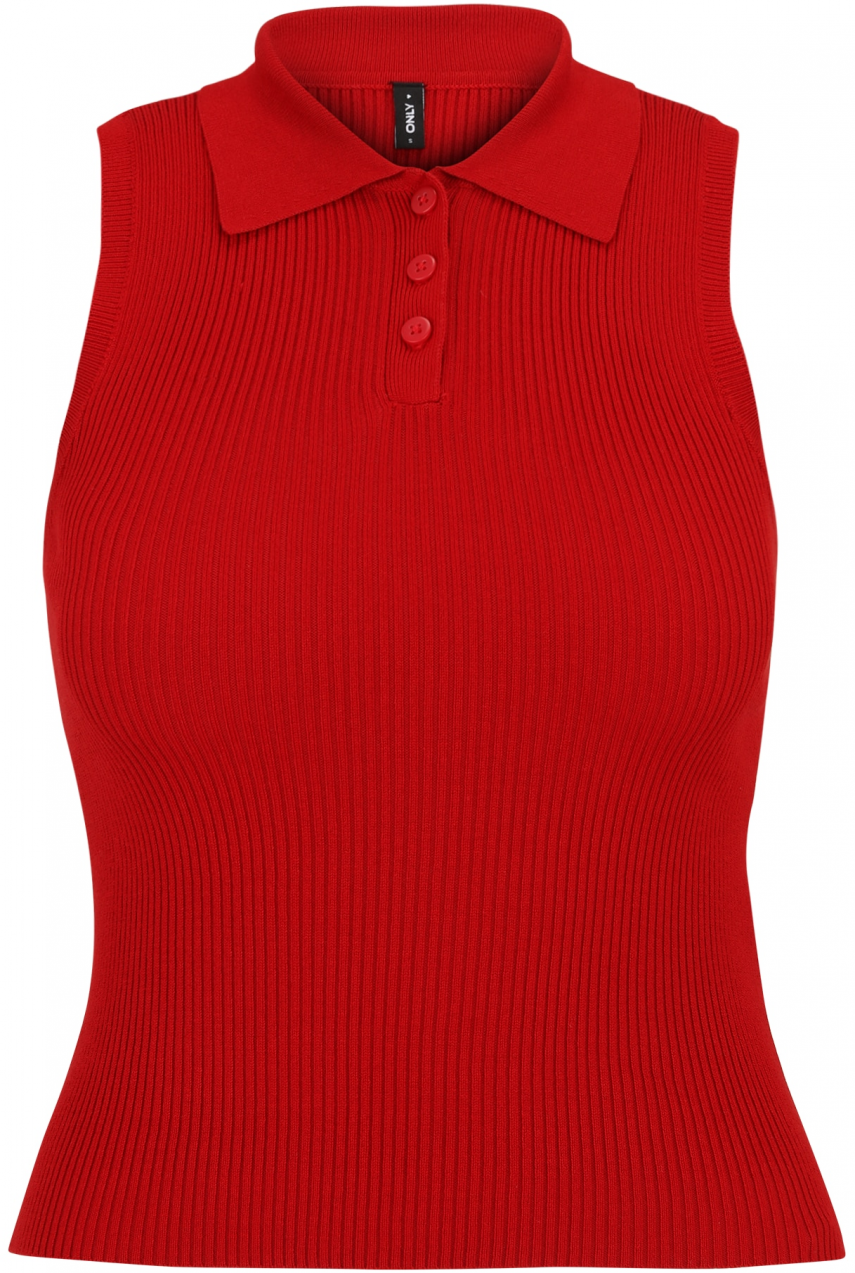 Only Tall Vyšívaný top 'ONLMEDDI'  rubínová