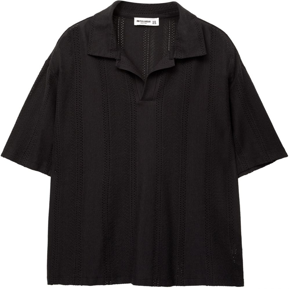 Pull&Bear Tričko  čierna
