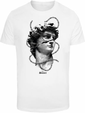 Mister Tee Tričko 'I'm A Sinner'  čierna / biela