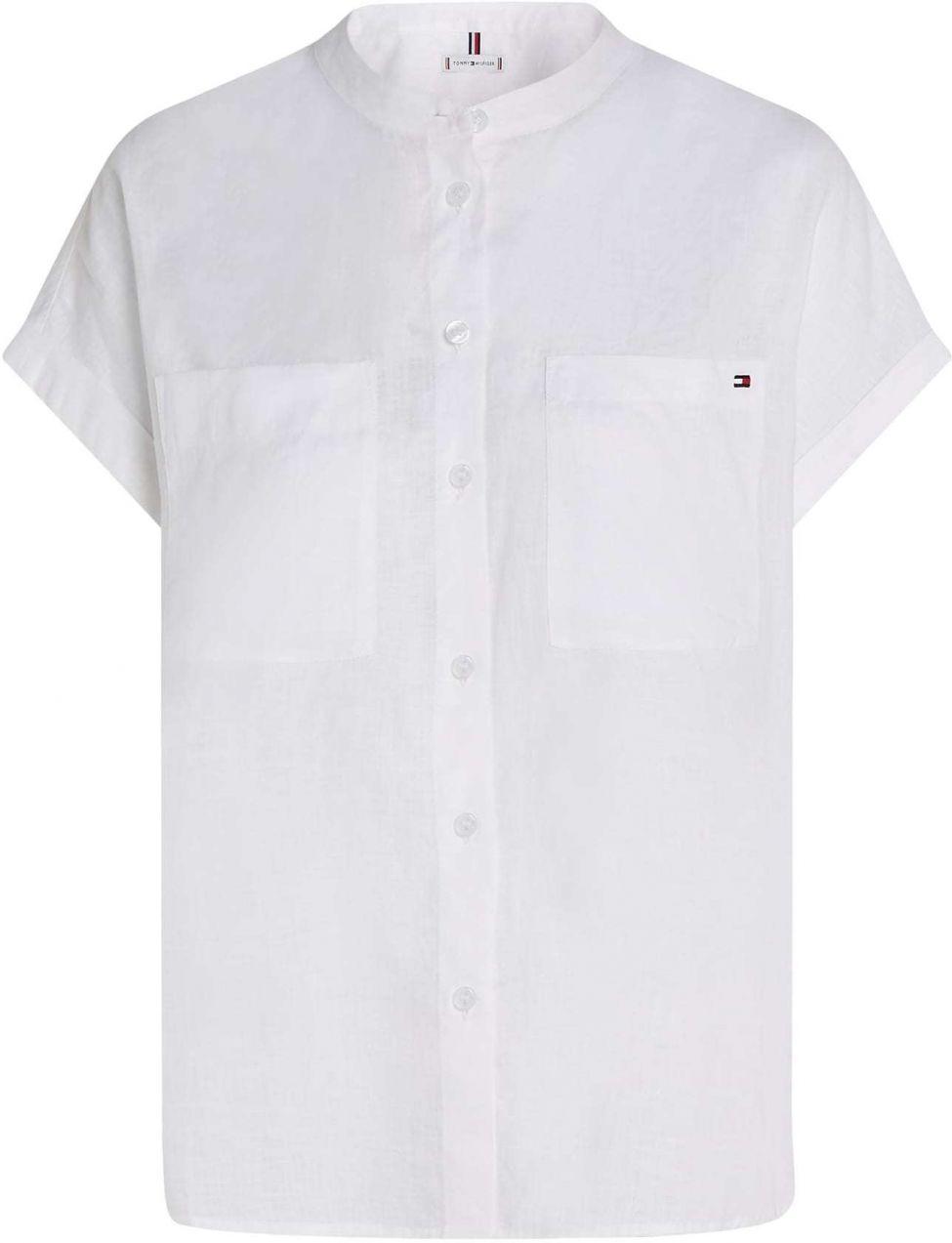 TOMMY HILFIGER Blúzka 'ESS'  biela
