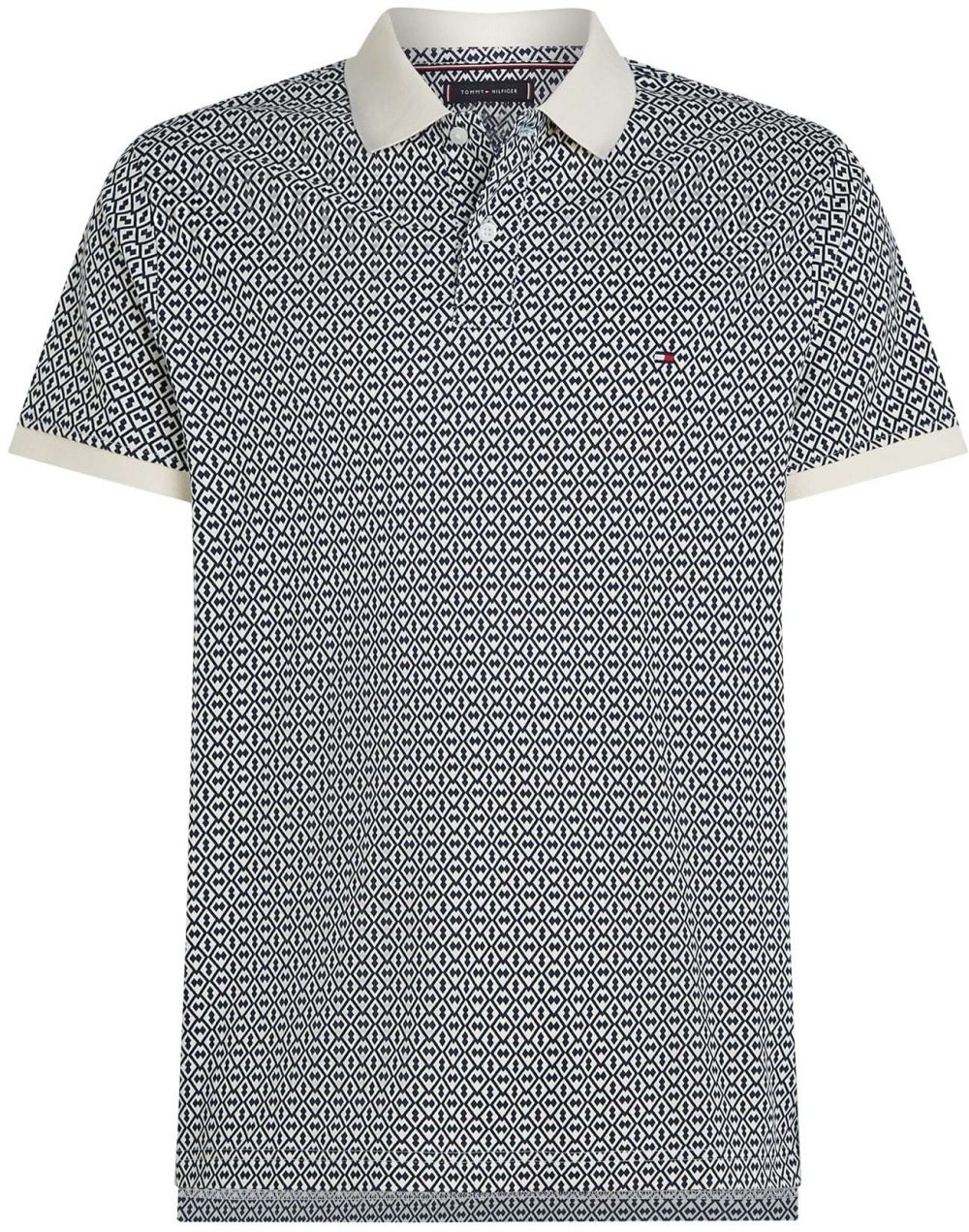 TOMMY HILFIGER Tričko  čierna / biela