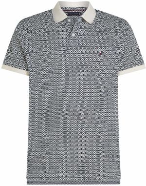 TOMMY HILFIGER Tričko  čierna / biela