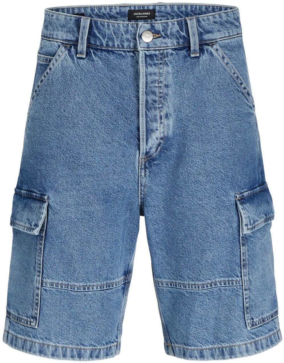 JACK & JONES Rifľové kapsáče  modrá denim