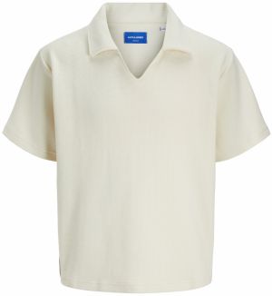 JACK & JONES Tričko 'JORALMERIA'  šedobiela