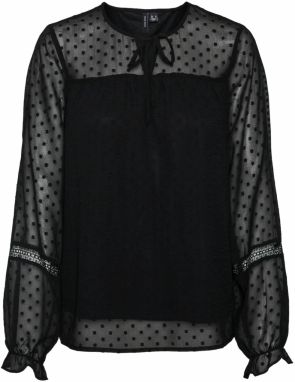 VERO MODA Blúzka 'Leah'  čierna