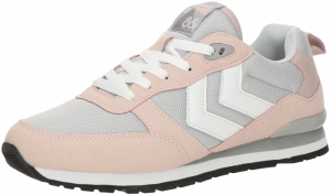 Hummel Nízke tenisky 'Monaco 86'  sivá / ružová / biela