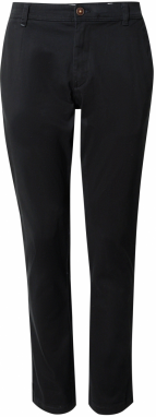 JACK & JONES Chino nohavice 'JWHBOLTON JJBOWIE'  čierna