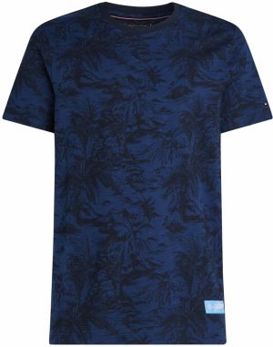 TOMMY HILFIGER Tričko 'SUMMER'  námornícka modrá / tmavomodrá