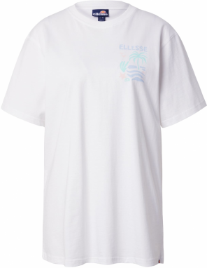 ELLESSE Tričko 'ROCKLEY'  béžová / pastelovo modrá / svetlozelená / biela