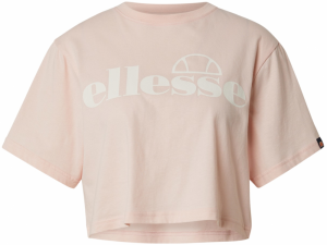 ELLESSE Tričko 'SILO'  svetloružová / biela