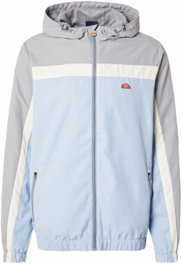ELLESSE Prechodná bunda 'DUNE'  svetlomodrá / sivá / biela