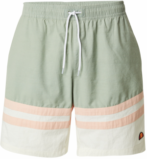 ELLESSE Plavecké šortky 'Metuli'  pastelovo zelená / marhuľová / biela