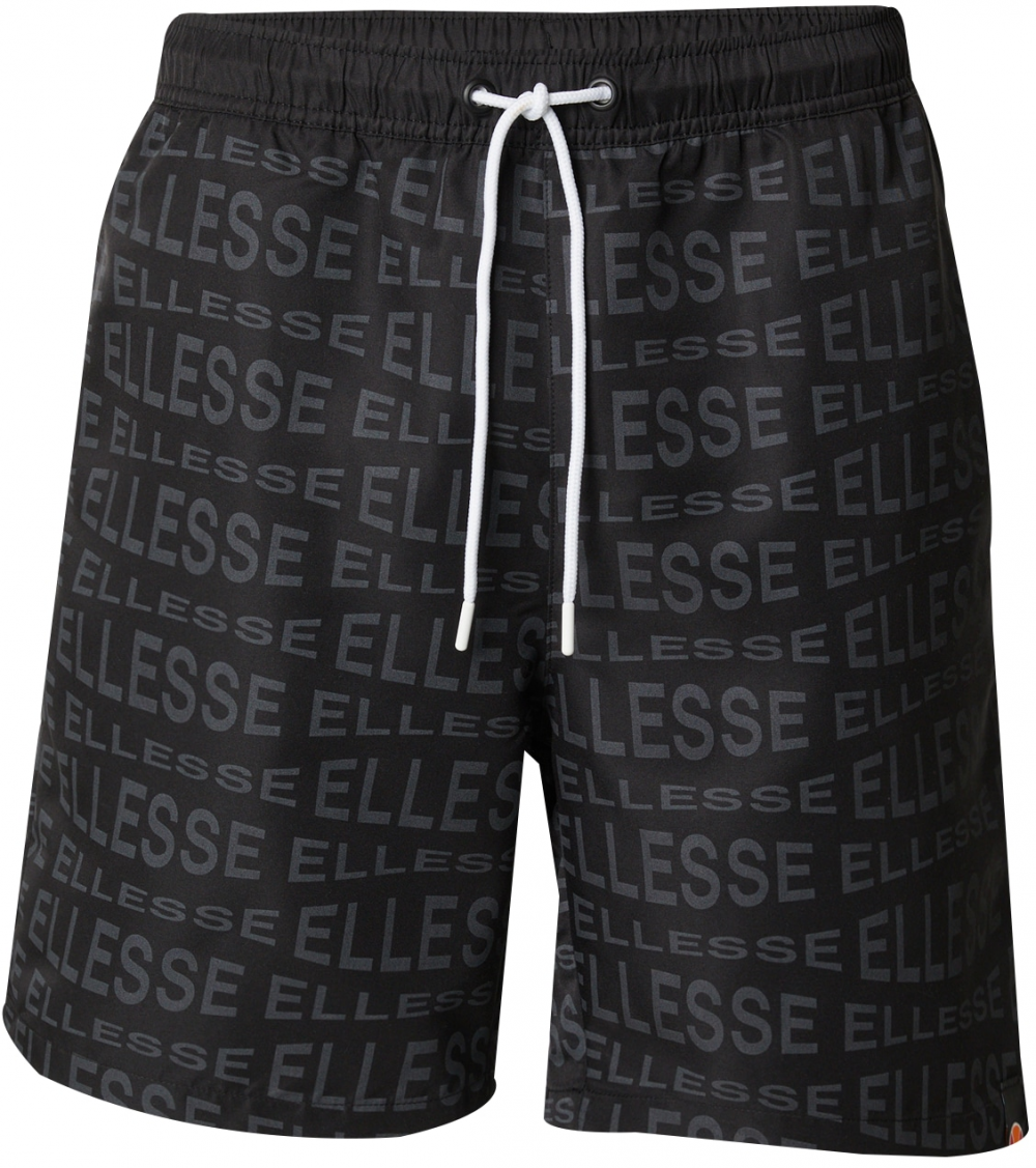 ELLESSE Plavecké šortky 'Distoria'  tmavosivá / čierna
