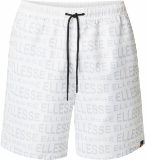 ELLESSE Plavecké šortky 'Distoria'  svetlosivá / biela